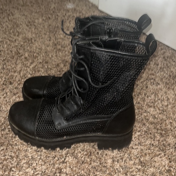 Women's combat boot - Picture 3 of 3